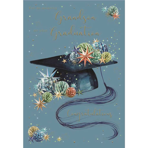 Picture of FOR AN AMAZING GRANDSON ON YOUR GRADUATION CARD
